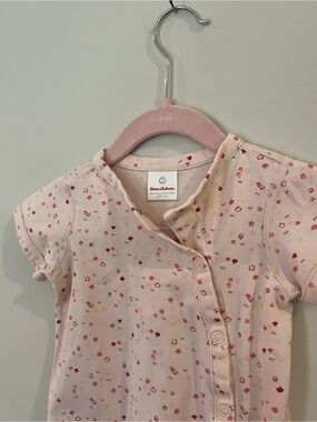 Hanna Andersson Baby Romper 60 (3-6M) | Organic Cotton
